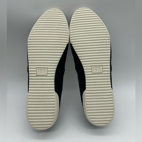 Frye Black Leather Slip-On Flats Size 8.5 | Classic Everyday Comfort Shoes NWB - Picture 8 of 14